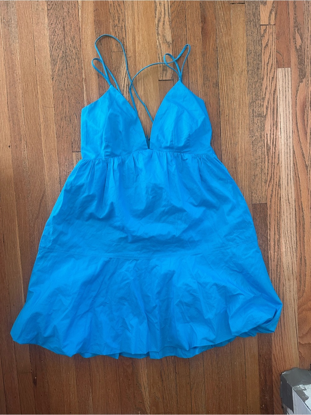 Anna Rae Poplin Mini Dress - Picture 2 of 7